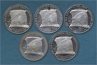 5 - Silver Dollar Commemoratives
