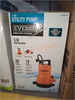 Everbilt 1/4 HP Utility Pump