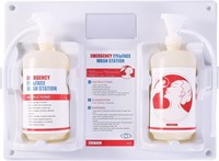 Emergency Eyewash Station Aid Kit W 2 32oz Bottles