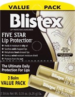 Blistex Five Star Protection Lip Balm  SPF 30  0.1