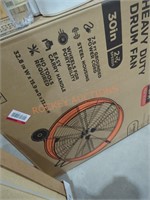 Commercial Electric heavy duty drum fan 30"