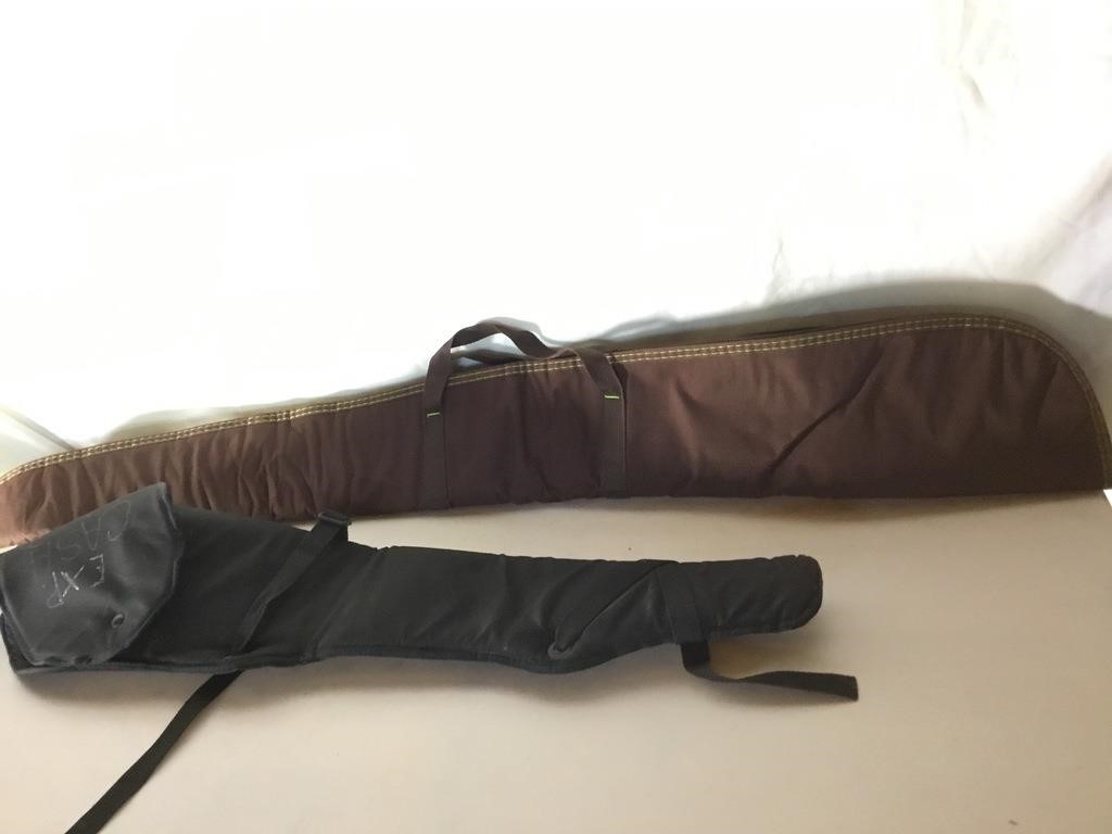 Lot Of 2 Padded Rifle Cases Read Description