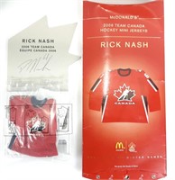 Mini chandail RICK NASH #61 Team Canada 2006, neuf
