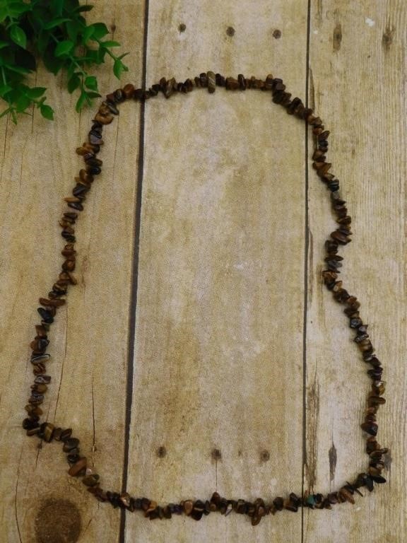 STONE CHIP NECKLACE ROCK STONE LAPIDARY SPECIMEN