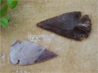 HAND KNAPPED ARROWHEADS ROCK STONE LAPIDARY SPECIM