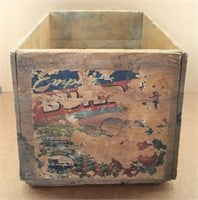 Vintage Empire Builder Apple Shipping Crate