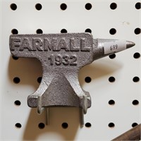 Small Cast Iron Farmall 1932 Anvil