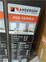 Anderson tilt wash double hung window 30 x 48