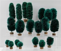 20 Pc Assorted Scenic Model Mini Trees