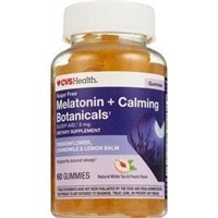 CVS Health Sugar Free Melatonin + Calming Botanica