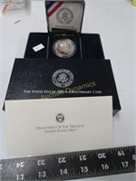 White House 200th Anniversary Silver Coin