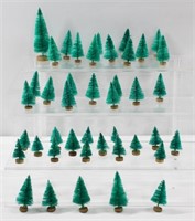 42 Pc Model Train Assorted Evergreen Tree Decor