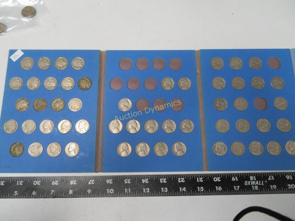 Buffallo and Jefferson Nickels Collection in Foldr