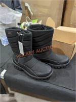 Rain boots black size 7