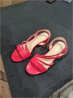 Wniuy red women's heels 38 Eur