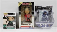 3pc Assorted New in Box Hockey Figurines