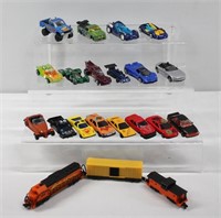 21pc Assorted Plastic / Die Cast Toy Cars
