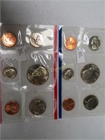 1988 US Mint Uncirculated Coin Set, Denver & Phil