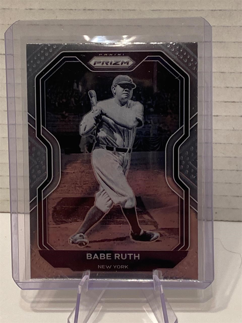 Babe Ruth Prizm Card