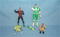 Group of vintage action figures