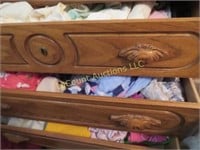 3 drawers of womens comfy clothes jammies