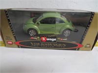 1998 Volkswagen New Beetle DieCast in Box