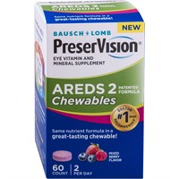 Bausch + Lomb PreserVision Areds 2 Chewables Mixed