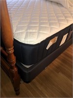 Stearns Foster Queen Pillow Top Bedding Set  See b
