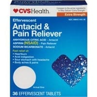 CVS Health Effervescent Antacid & Pain Reliever, 3