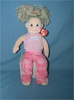 Vintage Ty Beanie boppers type doll toy