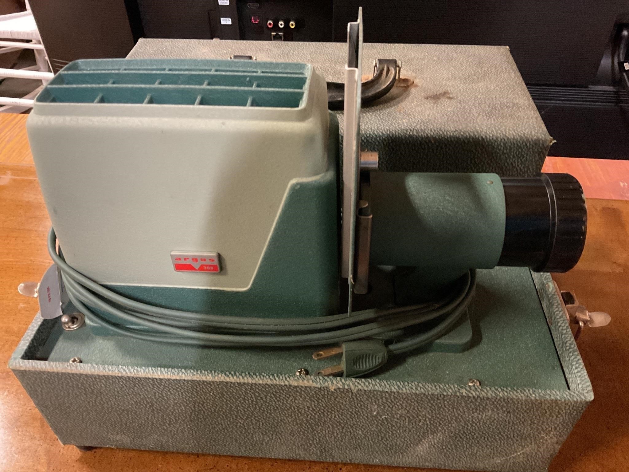 Antique Argus slide projector