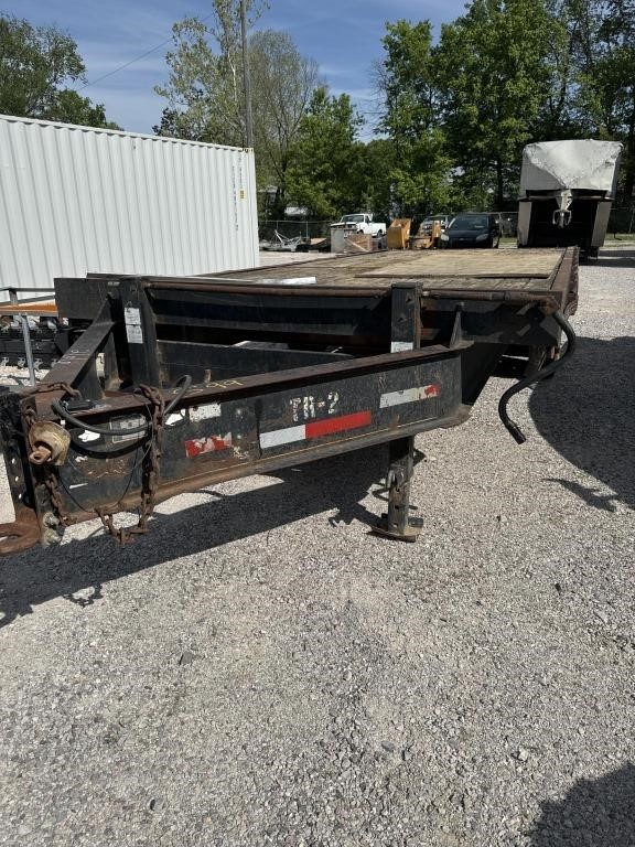 2006 EQUIPMENT TRAILER, 8' X 18' DUAL AXLE,