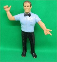 LJN 1987 Referee Blue Shirt WWF Wrestling Figure