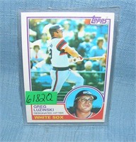 Greg Luzinski all star baseball card