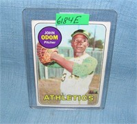 John Odom all star baseball card