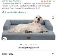 Orthopedic Dog Beds for Extra Large Dogs