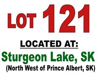 Lot 121 / LOCATED AT: Sturgeon Lake, Sk