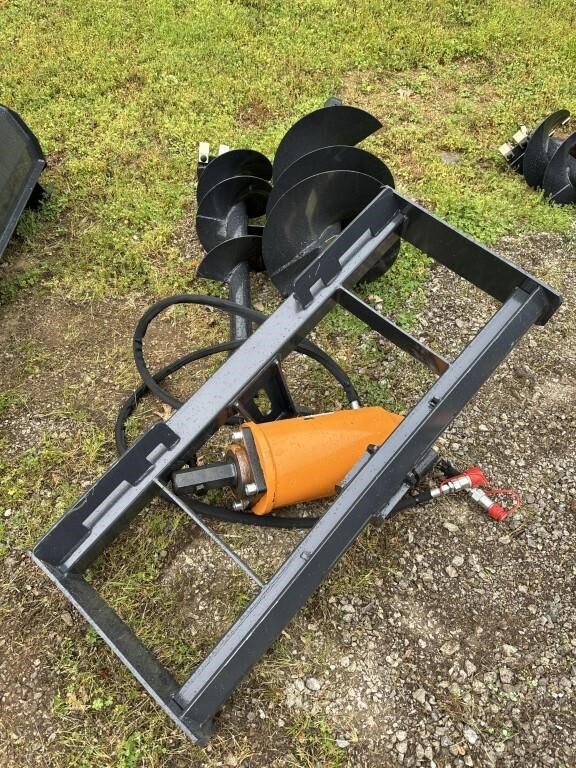 WOLVERINE ADB-13-1218B SKID STEER AUGER ATTACHMENT