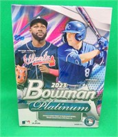 Sealed 2023 Bowman Platinum Baseball 8 Packs Box