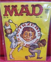 1959 MAD Magazine No.51 Early 25 Cent Issue Humor