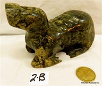 Inuit "Walrus" Soapstone Figurine