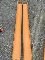 PAIR OF PALLET FORK EXTENSIONS