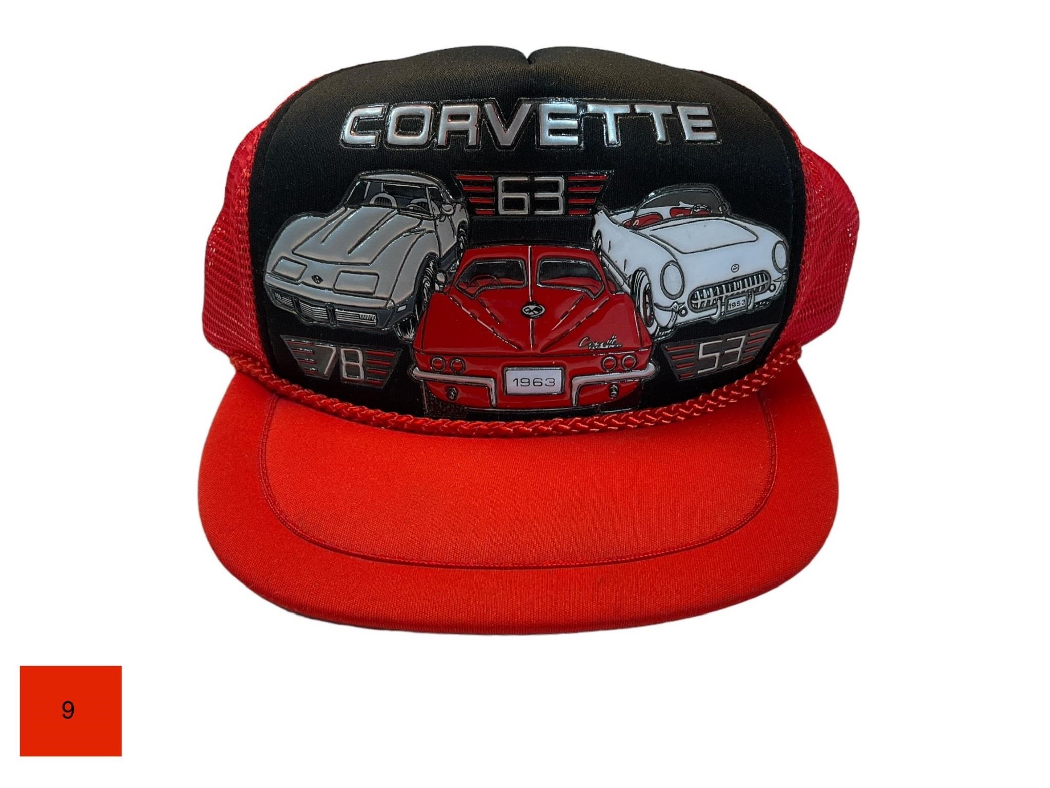 Vintage Corvette Snap Back w Mesh Hat