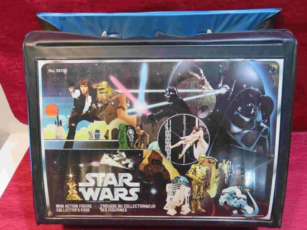 1977 Star Wars Mini Action Figure Collector Case