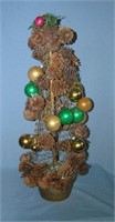 Vintage 27 inch potted Christmas tree