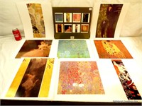 8 Prints By Gustav Klimt