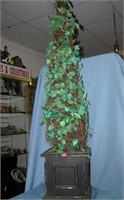 Large potted Christmas tree