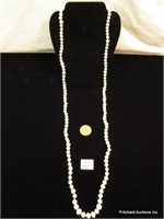 45 Inch Pearl Necklace