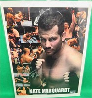 SIGNED Nate Marquardt 8x10" Photo UFC Fighter