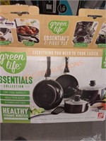 Green life 7pc pots and pans set